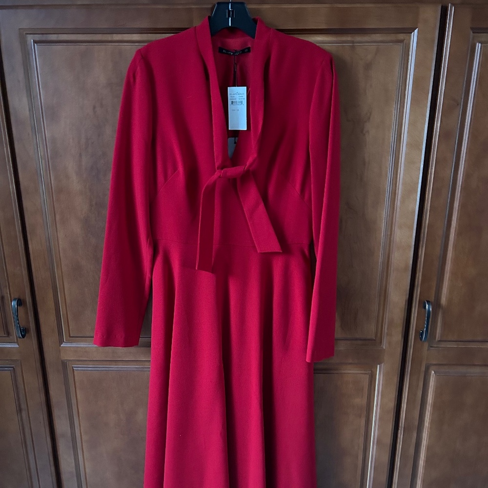 NEW Black Halo Red Dress Size 10